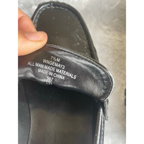 Y2K 90s Womens Loafers Sz 7.5 Chunky Whimsigoth Academia Preppy Witchy Platform - Picture 9 of 10